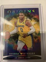 Russell Westbrook [Gold] Basketball Cards 2021 Panini Origins Prices