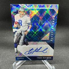 Troy Aikman [Autograph Blue] Football Cards 2016 Panini Unparalleled Prices