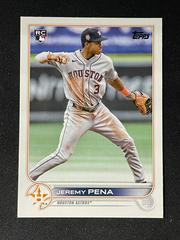 Jeremy Pena Houston Astros 2022 Topps Update # US276 Rookie Card