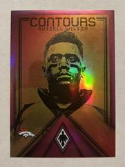 Russell Wilson [Pink] #CT-7 Football Cards 2022 Panini Phoenix Contours Prices
