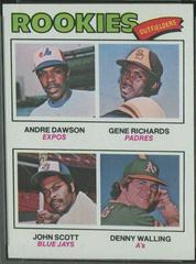 Rookie Outfielders [Dawson] #473 Baseball Cards 1977 Topps Prices