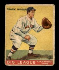 Frank Hogan #30 Baseball Cards 1933 Goudey Prices
