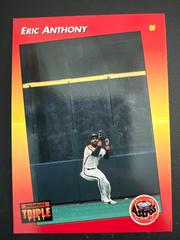 Eric Anthony #18 Baseball Cards 1992 Panini Donruss Triple Play Prices