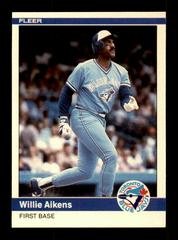Willie Aikens Baseball Cards 1984 Fleer Update Prices