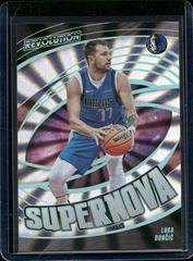 Luka Doncic [Sunburst] #1 Basketball Cards 2023 Panini Revolution Supernova Prices