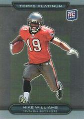 Mike Williams #23 Football Cards 2010 Topps Platinum Prices