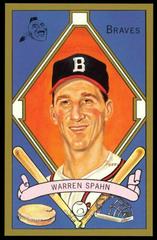 Warren Spahn #24 Baseball Cards 1990 Perez Steele Master Works Prices