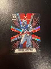 Barry Sanders [Red] #4 Football Cards 2016 Panini Donruss Optic X-Factor Prices