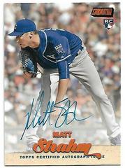 Matt Strahm [Orange] #SCA-MSM Baseball Cards 2017 Stadium Club Autographs Prices