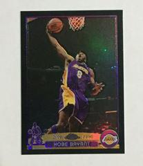 Kobe Bryant [Black Refractor] #36 Basketball Cards 2003 Topps Chrome Prices