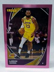 LeBron James [Pink] #1 Basketball Cards 2020 Panini NBA Card Collection Prices