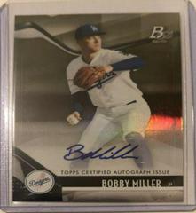 Bobby Miller [Autograph] #TOP-15 Baseball Cards 2021 Bowman Platinum Top Prospects Prices