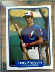 Terry Francona #188 Baseball Cards 1982 Fleer Prices