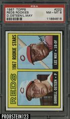 Reds Rookies [D. Osteen, L. May] Baseball Cards 1967 Topps Prices