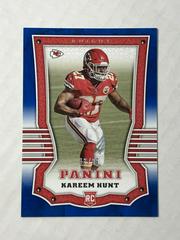 Kareem Hunt [Blue Knight] Football Cards 2017 Panini Prices