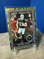 Michael Mayer [Yellow] Football Cards 2023 Panini Phoenix Hot Routes Prices