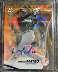 Jorge Mateo [Orange] #TPA-JM Baseball Cards 2017 Bowman Platinum Top Prospects Autographs Prices