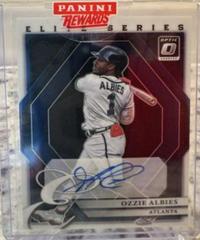 Ozzie Albies Baseball Cards 2022 Panini Donruss Optic Elite Series Signatures Prices