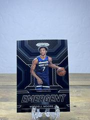Wendell Moore Jr. #23 Basketball Cards 2022 Panini Prizm Emergent Prices