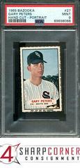 Gary Peters [Hand Cut Portrait] Baseball Cards 1965 Bazooka Prices