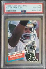 Keith Jackson Football Cards 1991 Fleer All Pro Prices