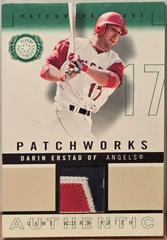Darin Erstad [Star Ruby] #82 Baseball Cards 2003 Fleer Patchworks Prices