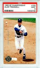 Alan Trammell #153 Baseball Cards 1995 SP Championship Prices