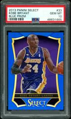 Kobe Bryant [Blue Prizm] Basketball Cards 2013 Panini Select Prices