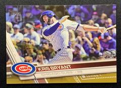 Kris Bryant [Swinging Gold] Baseball Cards 2017 Topps Prices