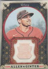 Austin Riley #AGRB-AR Baseball Cards 2023 Topps Allen & Ginter Relics B Prices