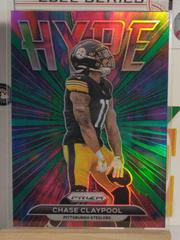 Chase Claypool [Green Prizm] Football Cards 2021 Panini Prizm Hype Prices