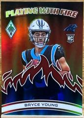 Bryce Young [Red] #PWF-1 Football Cards 2023 Panini Phoenix Playing with Fire Prices