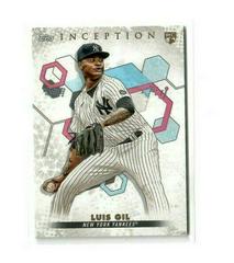 Luis Gil #38 Baseball Cards 2022 Topps Inception Prices