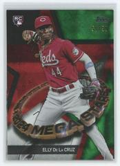 Elly De La Cruz [Green Foil] #TMS-5 Baseball Cards 2024 Topps Mega Star Prices