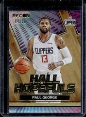 Paul George [Gold] Basketball Cards 2021 Panini Recon Hall Hopefuls Prices