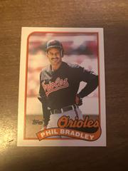 Phil Bradley #13T Baseball Cards 1989 Topps Traded Prices
