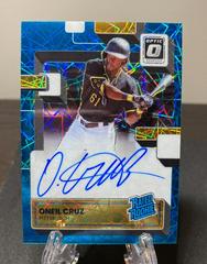 Oneil Cruz [Teal Velocity] #RRS-OC Baseball Cards 2022 Panini Donruss Optic Rated Rookie Signatures Prices