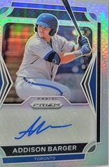 Addison Barger Baseball Cards 2021 Panini Prizm Draft Picks Autographs Prices