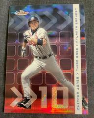 Chipper Jones [Xfractor] Baseball Cards 2002 Finest Prices