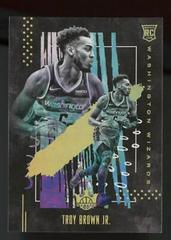 Troy Brown Jr. Basketball Cards 2018 Panini Court Kings Prices