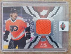 Wade Allison Hockey Cards 2021 SPx Rookie Jersey Prices