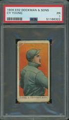 Cy Young Baseball Cards 1909 E92 Dockman & Sons Prices