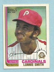 Lonnie Smith #127 Baseball Cards 1982 O Pee Chee Prices