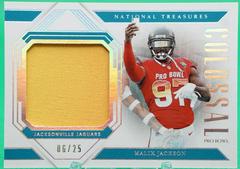 Malik Jackson [Prime] Football Cards 2018 National Treasures Colossal Pro Bowl Materials Prices