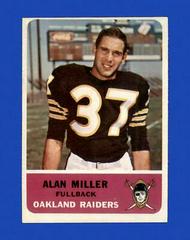 Alan Miller #67 Football Cards 1962 Fleer Prices