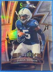 Jahan Dotson [Silver] #SPJD Football Cards 2022 Panini Select Draft Picks Sparks Prices