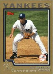 Alex Rodriguez [Gold] Baseball Cards 2004 Topps Traded Prices