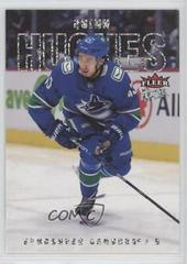 Quinn Hughes [Silver Foil] #4 Hockey Cards 2021 Ultra Prices