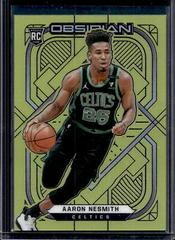 Aaron Nesmith [Green Flood] #178 Basketball Cards 2020 Panini Obsidian Prices