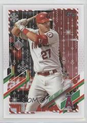 Mike Trout Baseball Cards 2021 Topps Holiday Mega Box Prices